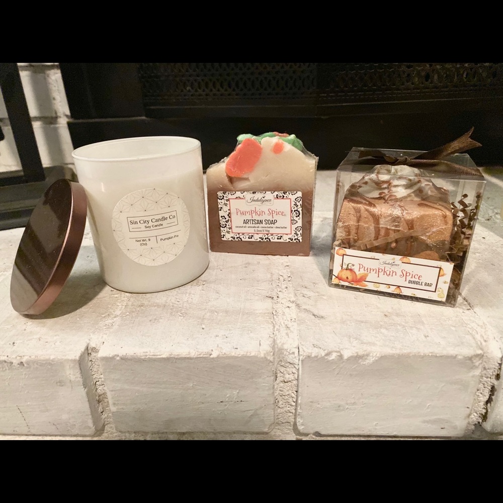 Pumpkin pie lovers spa kit